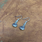 Handmade Oriental Themed Drop Earrings Silver Tone Charm Dangle Earrings Various