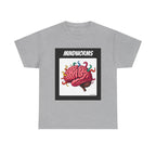 Mindworms Brain Printed T-Shirt 100% Cotton Weird Retro Novelty Worms Tee