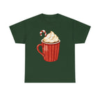 Giant Christmas Latte Printed T-Shirt 100% Cotton Novelty Coffee Xmas Tee Gift