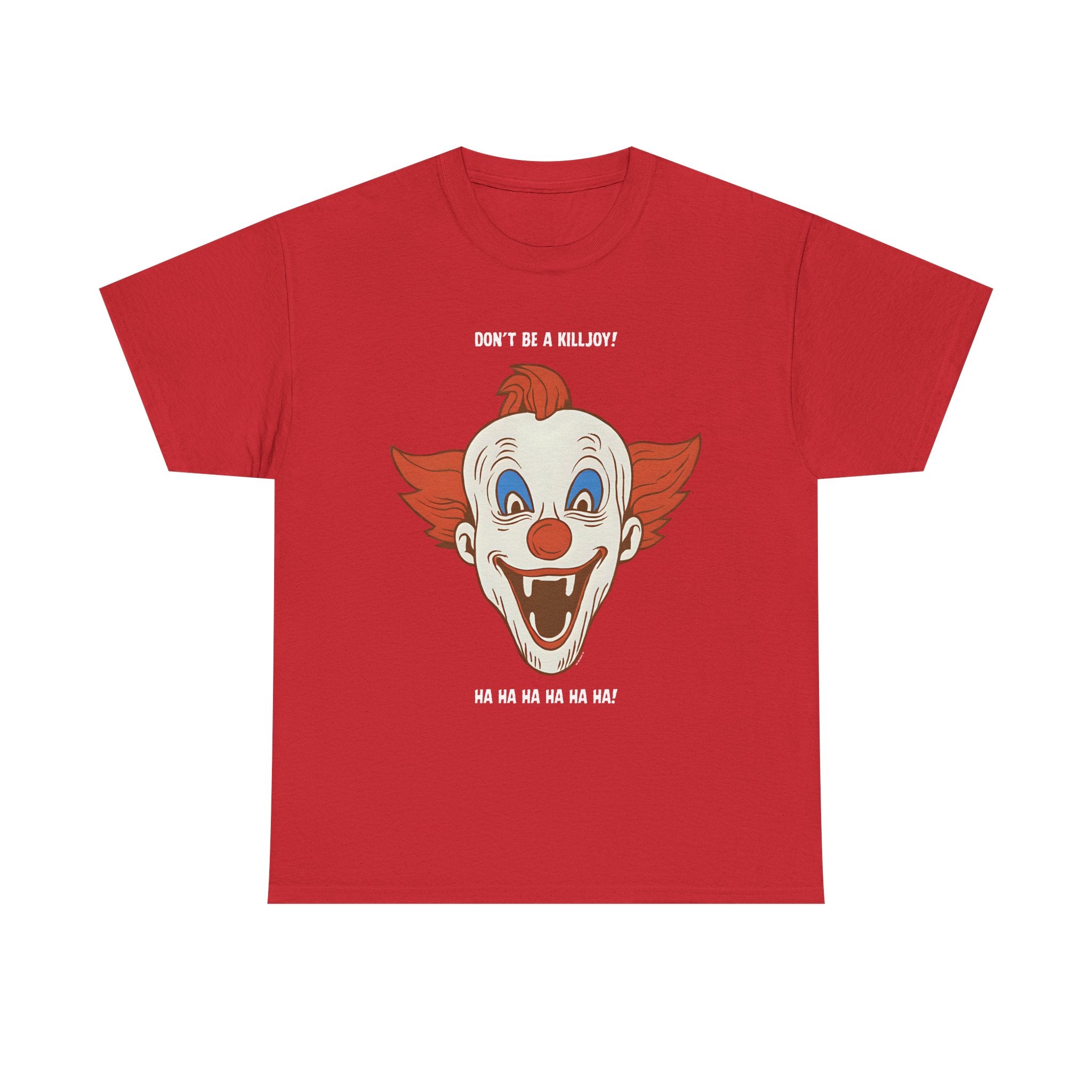 Killjoy Clown Novelty Printed T-Shirt 100% Cotton Retro Halloween Tee