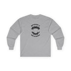 Spooky Season Long Sleeve Tee 100% Cotton Scary Vampire Teeth Halloween T-Shirt Gift