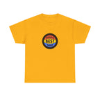 World's Best Dad Basketball Printed T-Shirt 100% Cotton Novelty Dad Tee Birthday Father's Day Gift