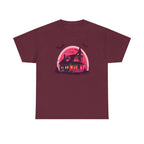Haunted House Printed T-Shirt 100% Cotton Novelty Scary Halloween Tee