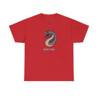 Sneaky Snake Printed T-Shirt 100% Cotton Novelty Scary Halloween Tee