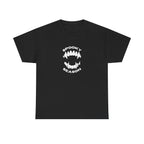 Spooky Season Halloween Printed T-Shirt 100% Cotton Scary Vampire Teeth Novelty Tee