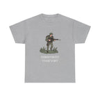 Respect The Vet Printed T-Shirt 100% Cotton Novelty Army Soldier Veteran Tee