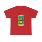 Rad Dad Beer Can Printed T-Shirt 100% Cotton Novelty Dad Tee Birthday Father's Day Gift