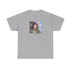 Travel Anime Girl Printed T-Shirt 100% Cotton Novelty Travelling Island Sunshine Tee Gift