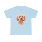 Light Cockapoo Printed T-Shirt 100% Cotton Novelty Cute Dog Tee Gift