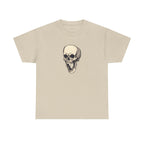 Laughing Skull Printed T-Shirt 100% Cotton Novelty Scary Halloween Tee