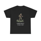 Respect The Vet Printed T-Shirt 100% Cotton Novelty Army Soldier Veteran Tee