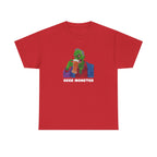 Beer Monster Printed T-Shirt 100% Cotton Novelty Scary Zombie Halloween Tee