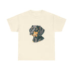 Dachsund Sausage Dog Printed T-Shirt 100% Cotton Novelty Cute Dog Tee Gift