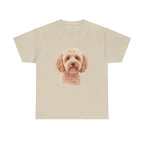 Light Cockapoo Printed T-Shirt 100% Cotton Novelty Cute Dog Tee Gift