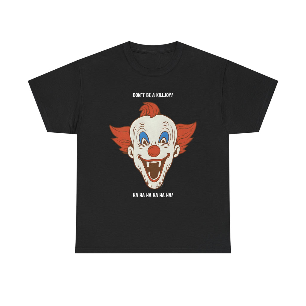 Killjoy Clown Novelty Printed T-Shirt 100% Cotton Retro Halloween Tee