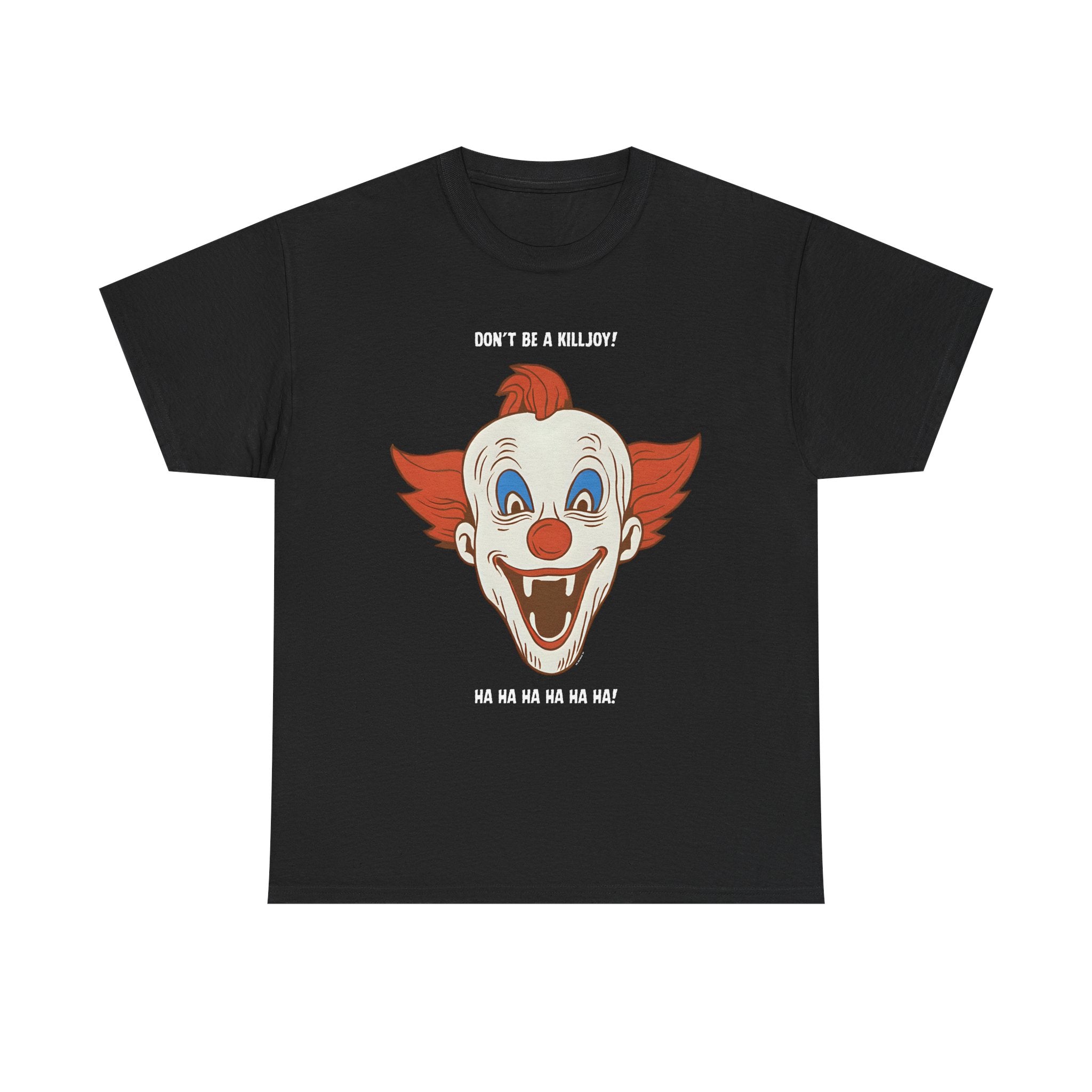 Killjoy Clown Novelty Printed T-Shirt 100% Cotton Retro Halloween Tee