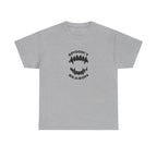 Spooky Season Halloween Printed T-Shirt 100% Cotton Scary Vampire Teeth Novelty Tee