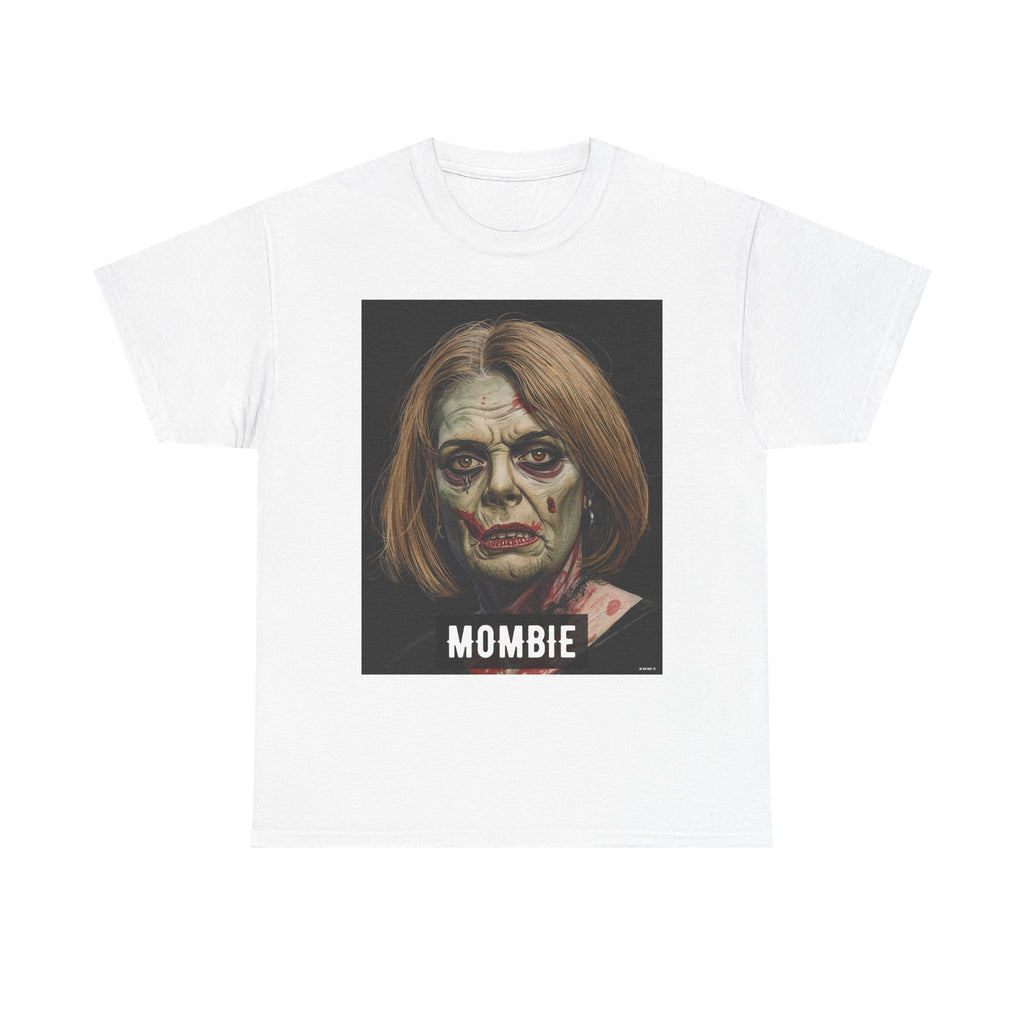 Mombie Halloween Printed T-Shirt 100% Cotton Scary Novelty Mom Zombie Tee