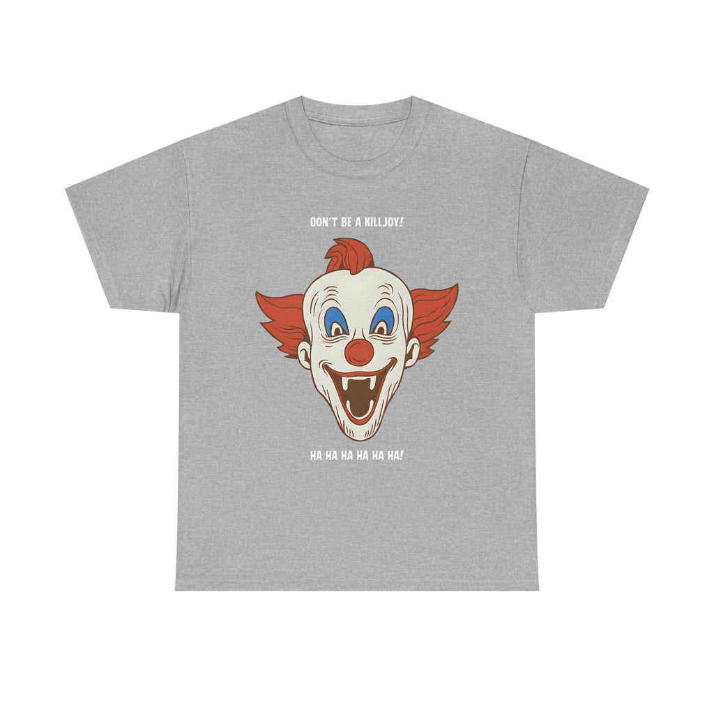 Killjoy Clown Novelty Printed T-Shirt 100% Cotton Retro Halloween Tee