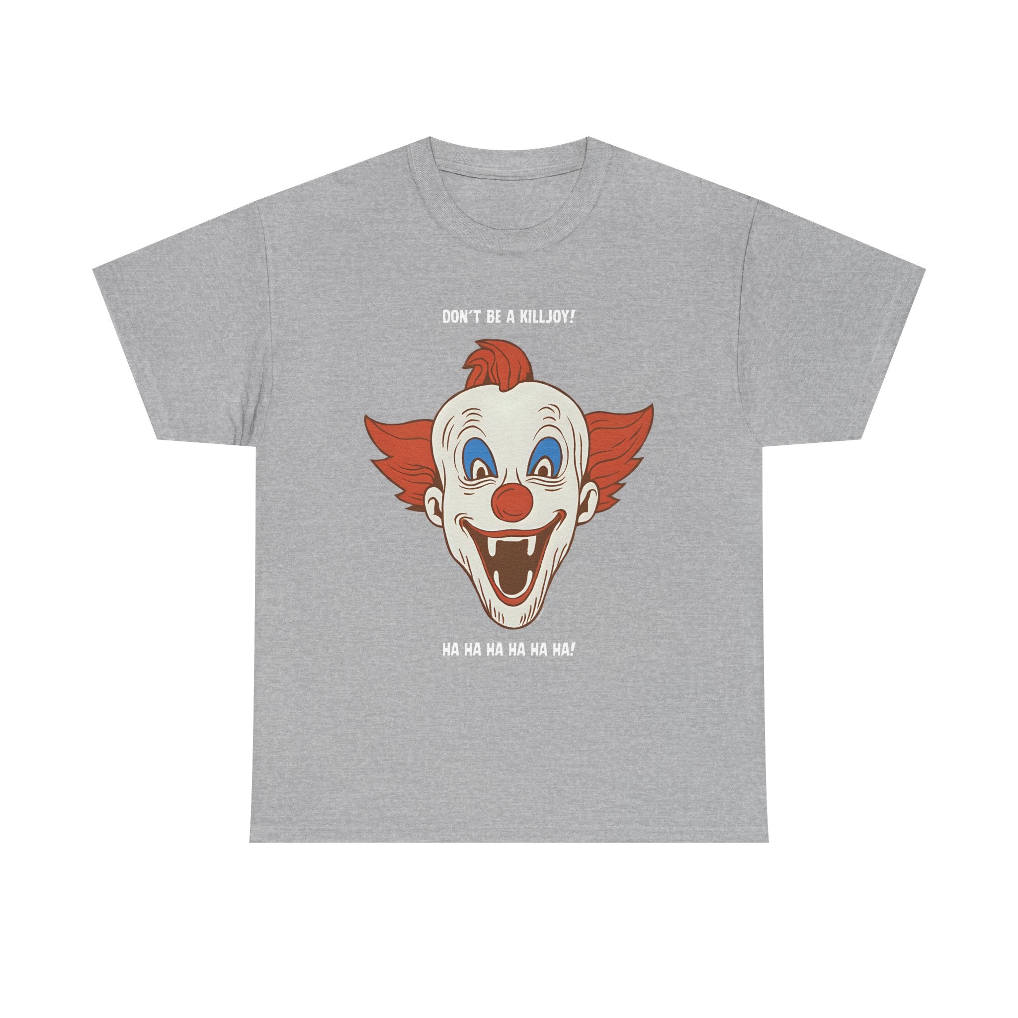 Killjoy Clown Novelty Printed T-Shirt 100% Cotton Retro Halloween Tee