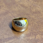 Vintage Costume Ring Bundle Silver/Gold Tone Ring Collection 4 Pieces Size Q 1/2 - R
