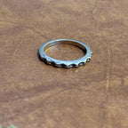 Vintage Gothic Costume Ring Bundle Silver/Gold Tone Ring Collection 4 Pieces - Size R