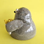 Bryce with The Fries - Novelty Ceramic Pigeon Ornament