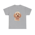 Light Cockapoo Printed T-Shirt 100% Cotton Novelty Cute Dog Tee Gift