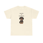 Devoted To Dachshunds Sausage Dog Printed T-Shirt 100% Cotton Novelty Cute Dog Tee Gift