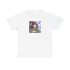 Travel Anime Girl Printed T-Shirt 100% Cotton Novelty Travelling Island Sunshine Tee Gift