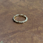 Vintage Costume Ring Bundle Silver/Gold Tone Stackable Rings Collection 4 Pieces - Size P 1/2