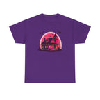 Haunted House Printed T-Shirt 100% Cotton Novelty Scary Halloween Tee