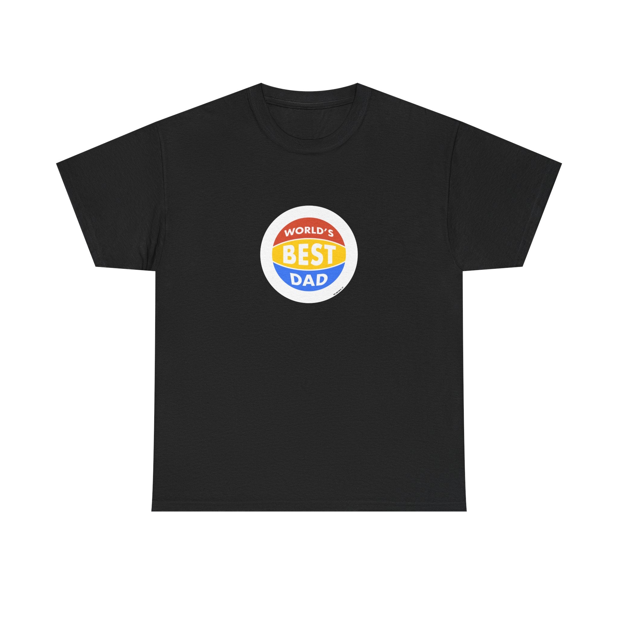 World's Best Dad Basketball Printed T-Shirt 100% Cotton Novelty Dad Tee Birthday Father's Day Gift