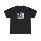 Travel Anime Girl Printed T-Shirt 100% Cotton Novelty Travelling Island Sunshine Tee Gift