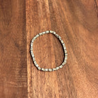 Vintage Mixed Jewel Silver Tone Chain Bracelet Costume Jewellery Unique Gift