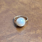 Vintage Costume Ring Bundle Silver/Gold Tone Ring Collection 4 Pieces Size Q 1/2 - R