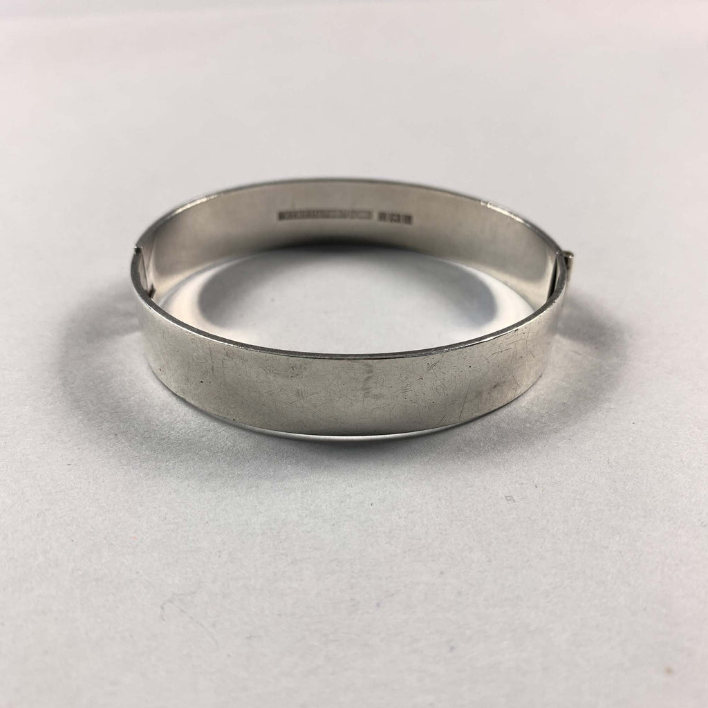 Vintage 925 Sterling Solid Silver Engraved Bracelet