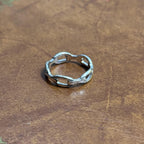 Vintage Stackable Gemstone Ring Collection Party Costume Jewellery 4 Pieces - Size Q 1/2