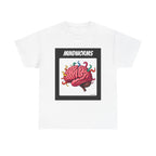 Mindworms Brain Printed T-Shirt 100% Cotton Weird Retro Novelty Worms Tee