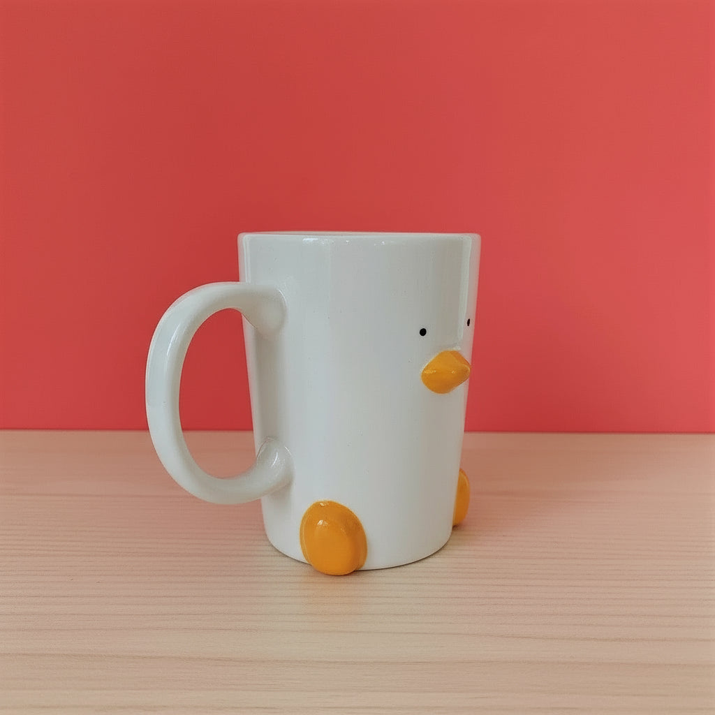Novelty Ceramic Duck Mug (by Haus of Honk)