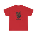 Halloween Hound Printed T-Shirt 100% Cotton Novelty Scary Halloween Dog Tee