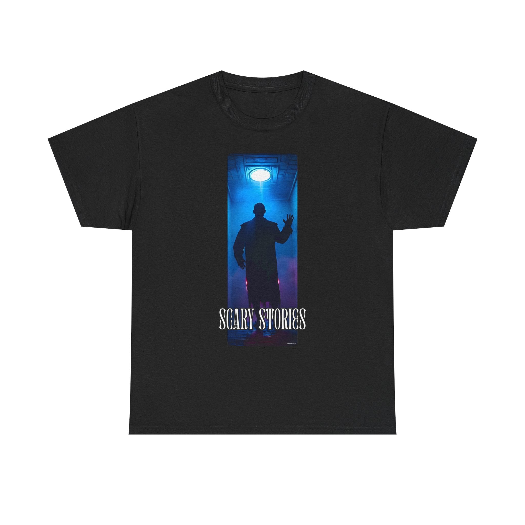 Scary Stories Halloween Printed T-Shirt 100% Cotton 80s Novelty Movie Style Tee