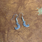 Handmade Lucky Charm Drop Earrings Silver Tone Dangle Earrings Various