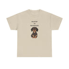 Devoted To Dachshunds Sausage Dog Printed T-Shirt 100% Cotton Novelty Cute Dog Tee Gift