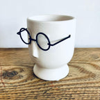 Small Novelty Wizard Glasses Planter/Vase Unique Homeware Gift 10cm