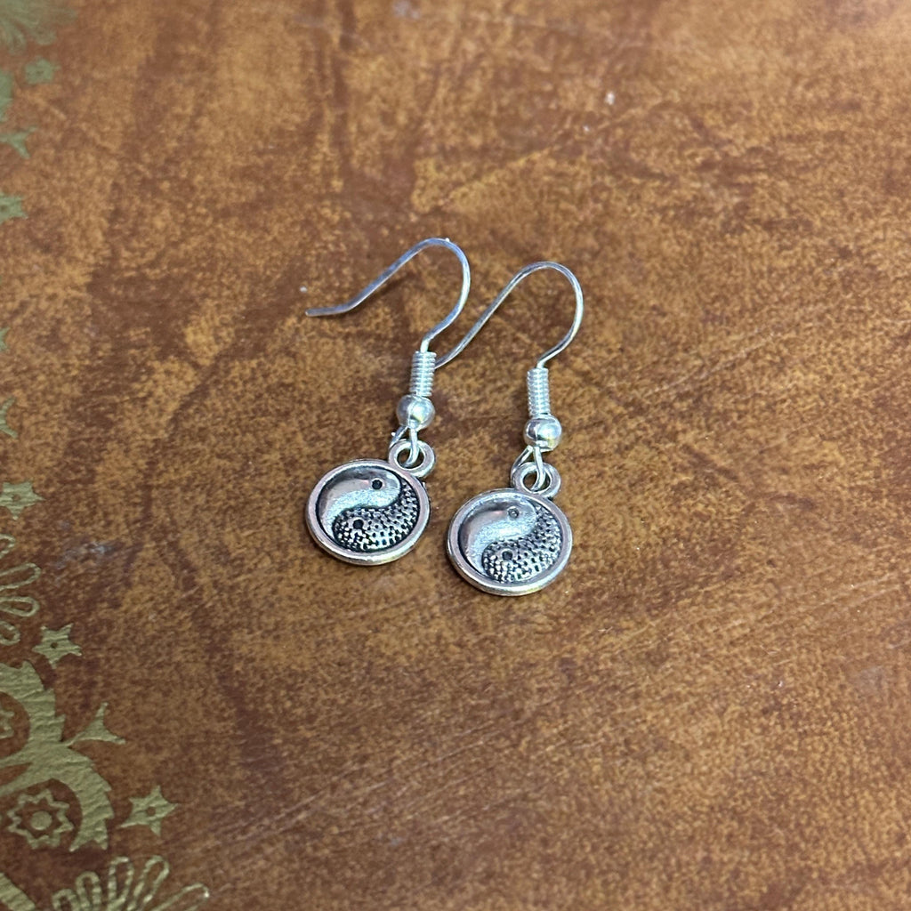 Handmade Oriental Themed Drop Earrings Silver Tone Charm Dangle Earrings Various
