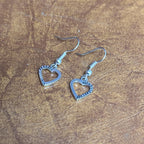 Handmade Lucky Charm Drop Earrings Silver Tone Dangle Earrings Various