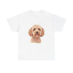 Light Cockapoo Printed T-Shirt 100% Cotton Novelty Cute Dog Tee Gift