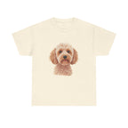 Light Cockapoo Printed T-Shirt 100% Cotton Novelty Cute Dog Tee Gift