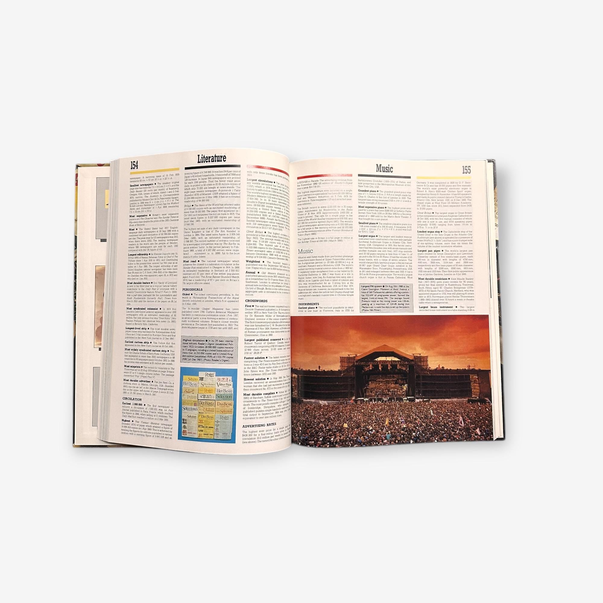 The Guinness Book Of Records 1990 Hardback Book (Donald McFarlan)